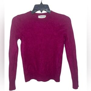 Nordstrom 100% Cashmere Crewneck luxury Sweater
size XS